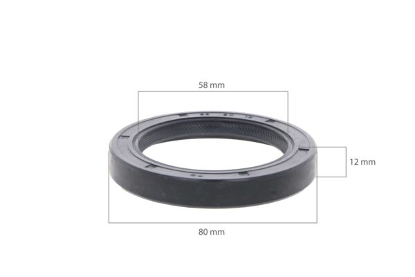 Guarnizione albero motore anteriore Yanmar 2T84, 2T90, 2TR13, 2TR15, 2TR16, 2TR17, 2TR19, 2TR20, 2TR20A, 3T80, 3T84, 3T90, 3T95 - immagine 2