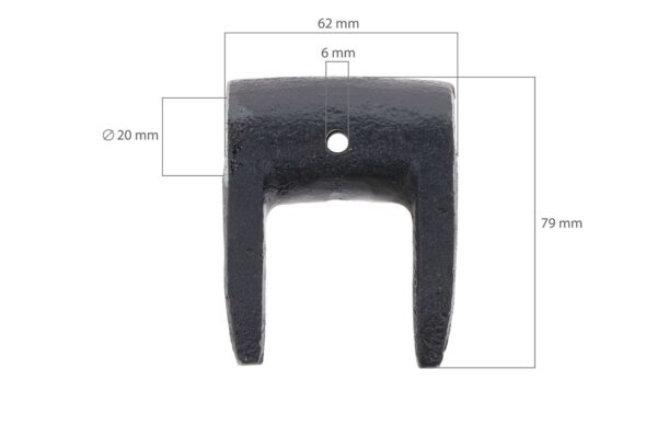 Forcella del cambio Yanmar YM, F, FX, FE - immagine 2
