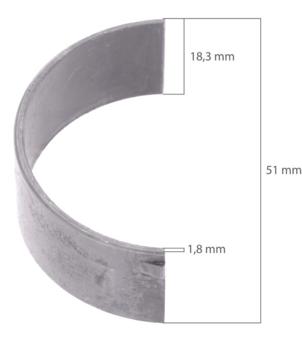 Cuscinetti biella +0,50 Yanmar 2TR13, 3T84, YM - immagine 3