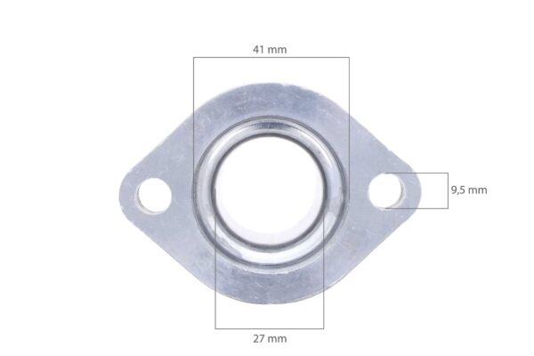 Alloggiamento termostato superiore Kubota, Hinomoto, Bobcat: Airman, Kioti, Hyundai, New Holland Schaffer, Tym, Schaffer, Etc., - immagine 3