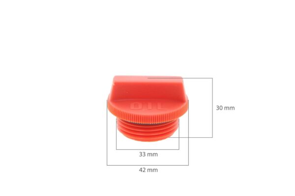Impianto idraulico Tappo del bocchettone di riempimento dell'olio Kubota B, BX, L, M serie, Kioti, Hinomoto - immagine 2