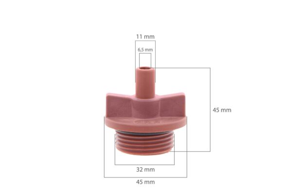 Tappo di sfiato/Tappo di rifornimento (Asse posteriore) Kubota L-, M-, ME-`Types, Bucher Polytrac, - immagine 2