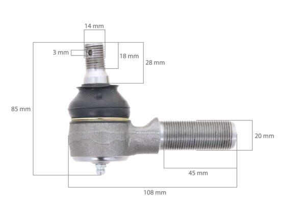 Testa Tirante Sterzo Kubota L-, L1-Types - immagine 2