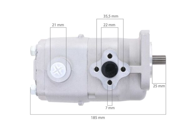 Kubota Pompa Idraulica / Sterzo L-, L1-Types, - immagine 3