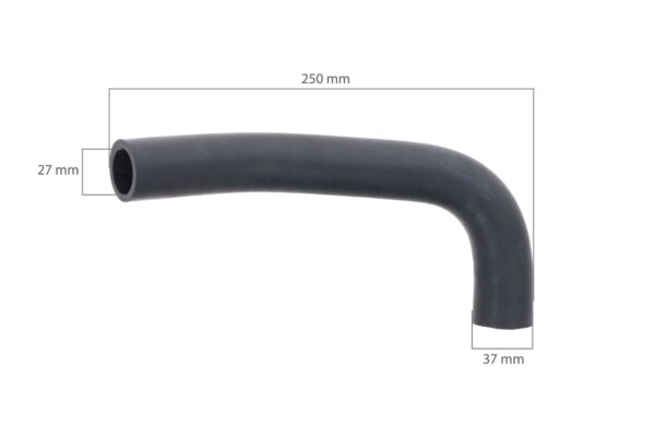 Tubo superiore del radiatore Yanmar YM135, YM155, YM165, YM195, YM240, YM1300, YM1500, YM1700, YM2000, YM2210 - immagine 2