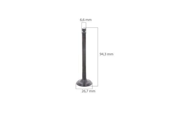 Valvola di aspirazione Mitsubishi L2A, L2C, L2E, L3A, L3C, L3E, MVL3E, Captain, Startrac, Etc - immagine 2