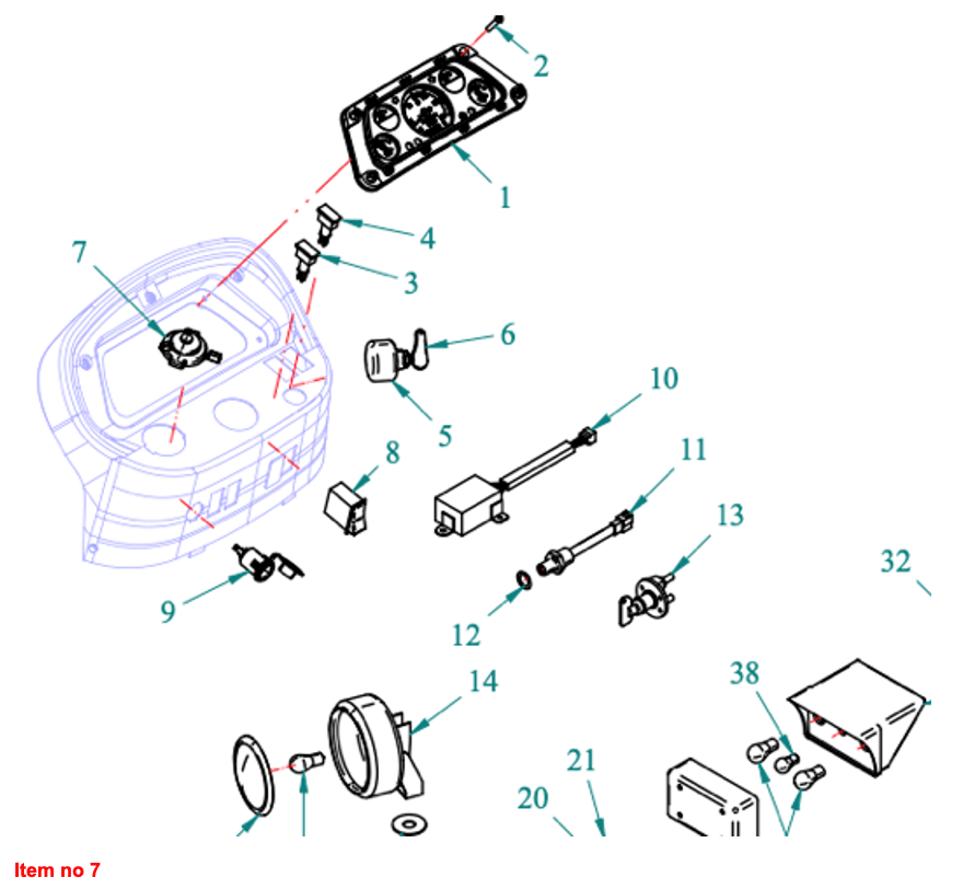 Interruttore combinato Captain 273, Startrac 273,