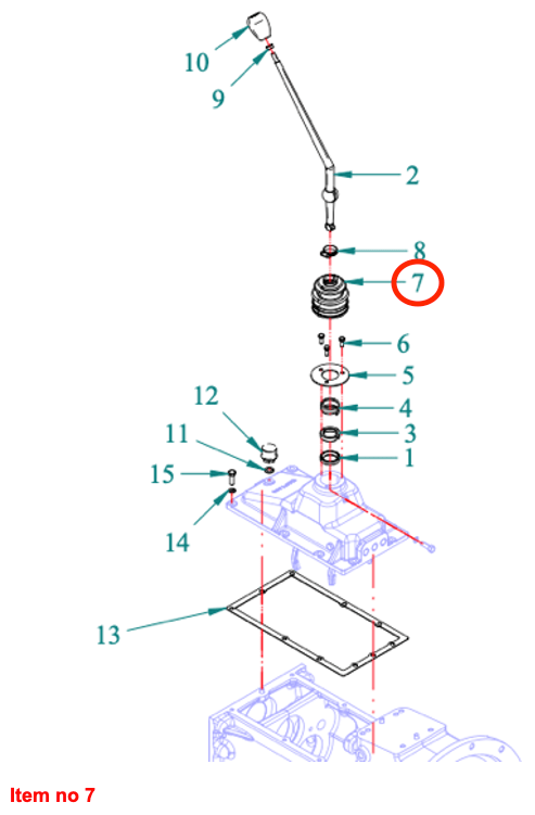 Gomma per cambio Captain 273, Startrac 273,