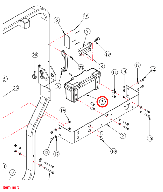 Cassetta porta utensili Startrac, Antonio Carraro, Agritech, Farmtrac, Kubota, Etc.,