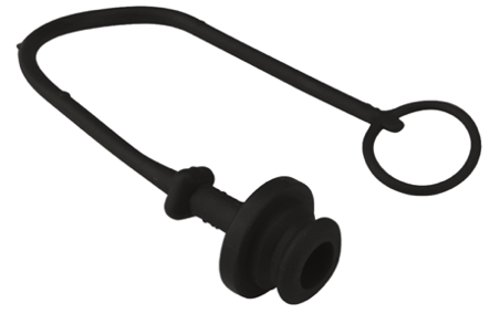 Tappo antipolvere a sgancio rapido da ½” (nero) Captain, Startrac, Antonio Carraro, Etc.,