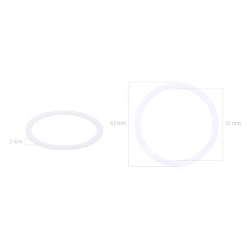 Anello di supporto del cilindro di sollevamento Iseki TE, TF, TM, TS, 2115, 2120, 2125, 3015, 3020, Bolens G, Massey Ferguson 1205, 1210, 1215, 1220, 1225, 1519, 1520, 1523, 1525