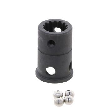 Boccola accoppiamento albero entrata + sfere Kubota A13, A14, Hinomoto / Hitachi CX13, CX14, CX130, CX140, 