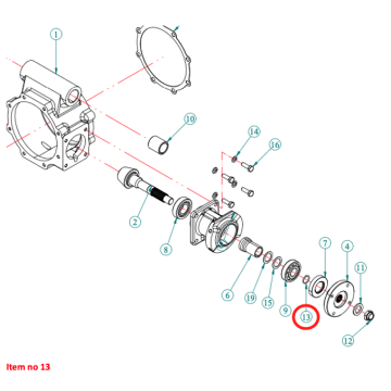 Anello OR Ø17xØ2 4WD Captain, Startrac, Agritech, Antonio Carraro, Etc.,