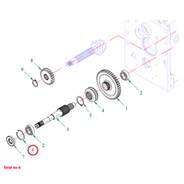 Anello di sicurezza interno Ø47X1.75mm Captain 273, Startrac 273, 