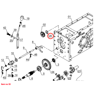 Anello di sicurezza Assale Ø28x2 Captain, Startrac, Antonio Carraro, Etc.,