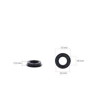 Anello tenuta semiasse (assale posteriore) Iseki TXG-, TXGS-Types, Massey Ferguson GC-Types, Agco ST22A