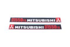 Adesivi decalcomania cofano Mitsubishi D1550