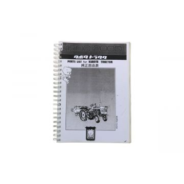 Kubota L1500, L2000 Catalogo ricambi con disegni tecnici