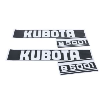 Kubota Set Adesivi decalcomania cofano B5001