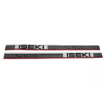 Iseki Set Adesivi decalcomania cofano TU1600